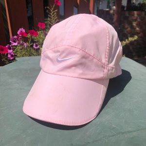 Baby pink Nike baseball hat